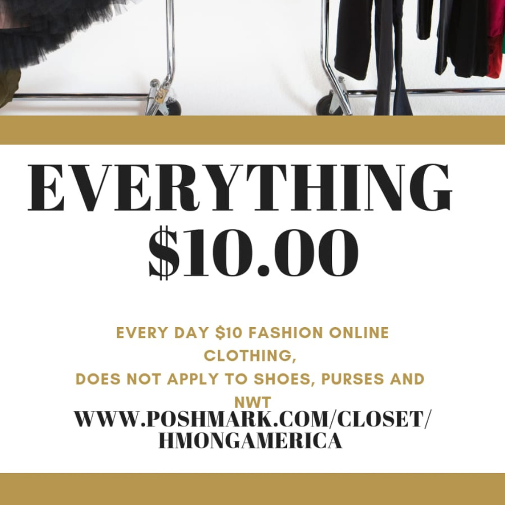 Clothings $10 only